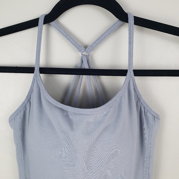 ATHLETA Activewear Top‎ Built-in Bra Gray Women's Size S - Picture 3 of 11